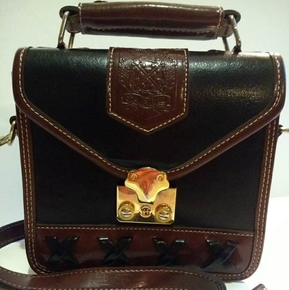 Splendid leather saddle, Handbag !